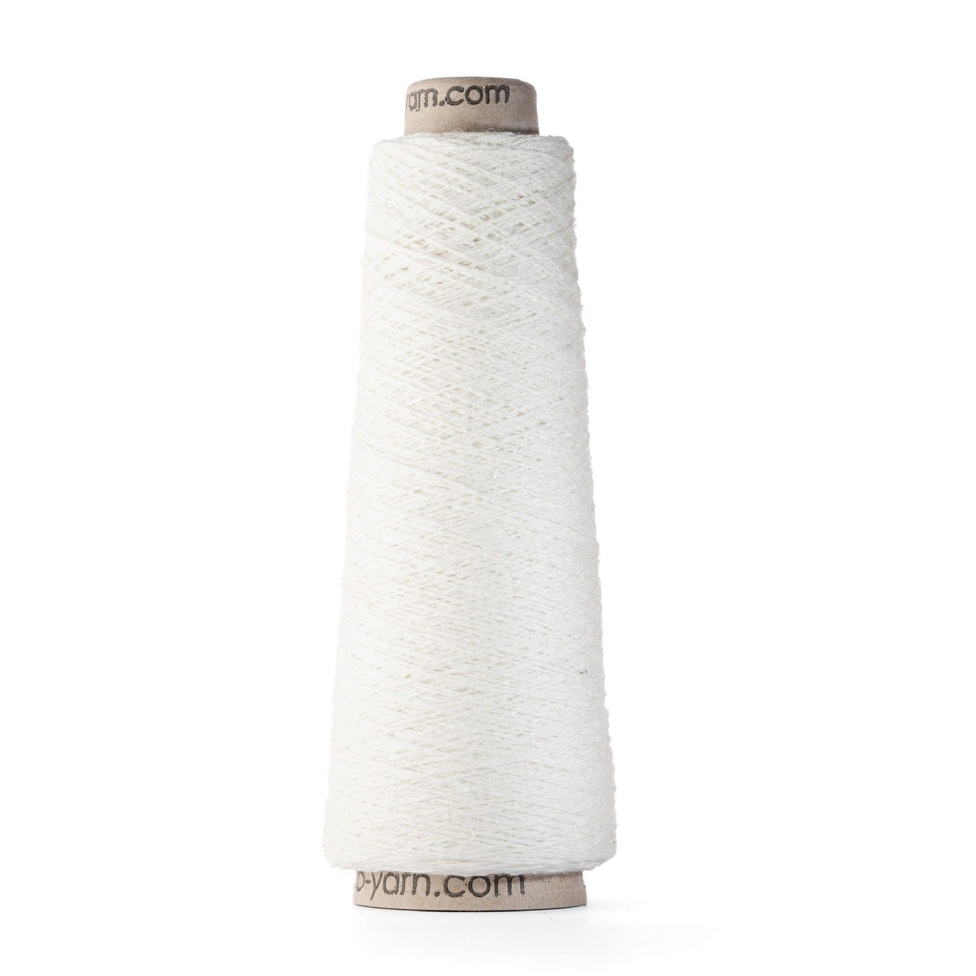 ITO Kinu silk noil weaving yarn cone in white