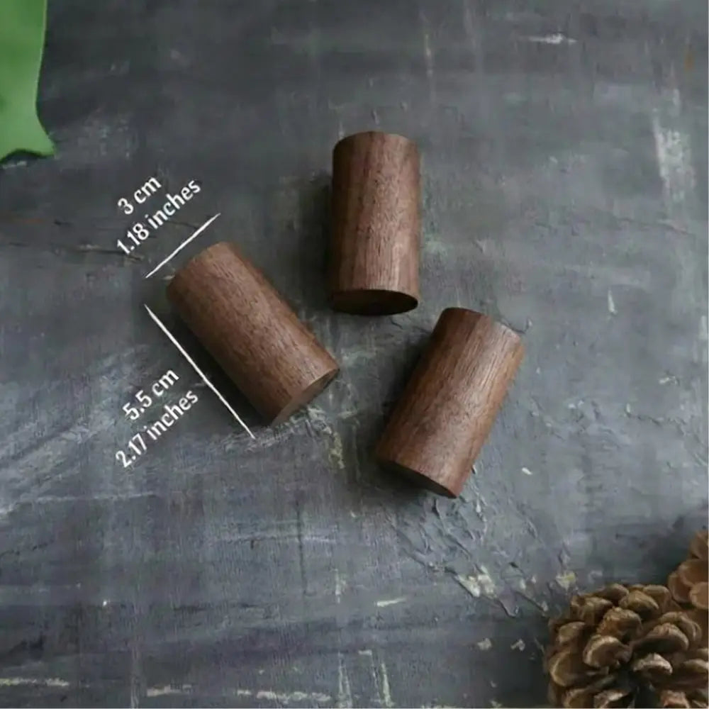 Wooden Essential Oil Diffuser – Walnut Wood Aroma Block
