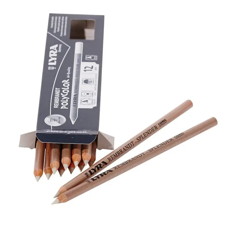 Splender Pencils and next to the box in  Lyra Rembrandt Polycolorox