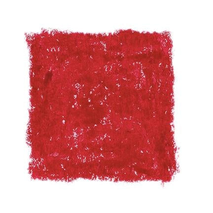Carmine red Stockmar beeswax block crayon single color swatch