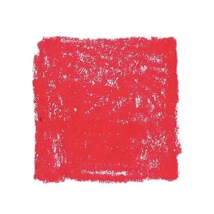 Flame red Stockmar beeswax block crayon single color swatch