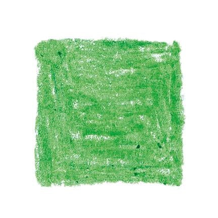 Leaf green Stockmar beeswax block crayon single color swatch