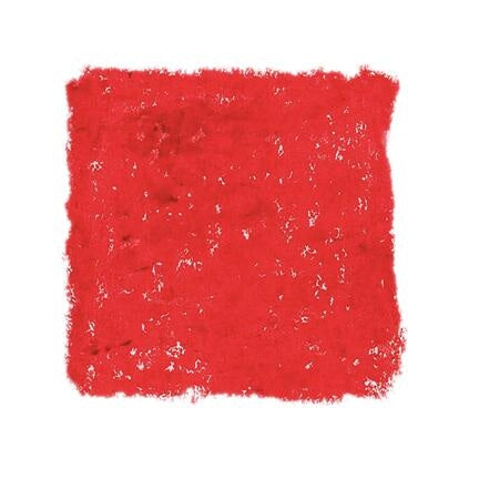Vermilion Stockmar beeswax block crayon single color swatch