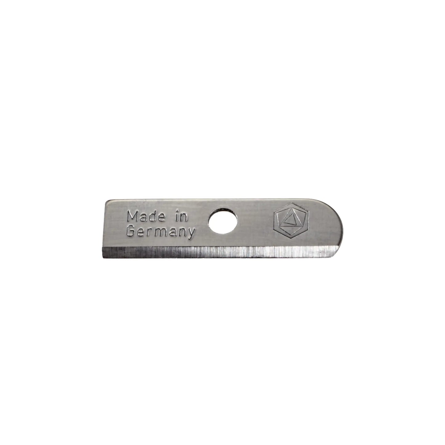 A single Stockmar Dual Wooden Pencil Sharpener Replacement blade