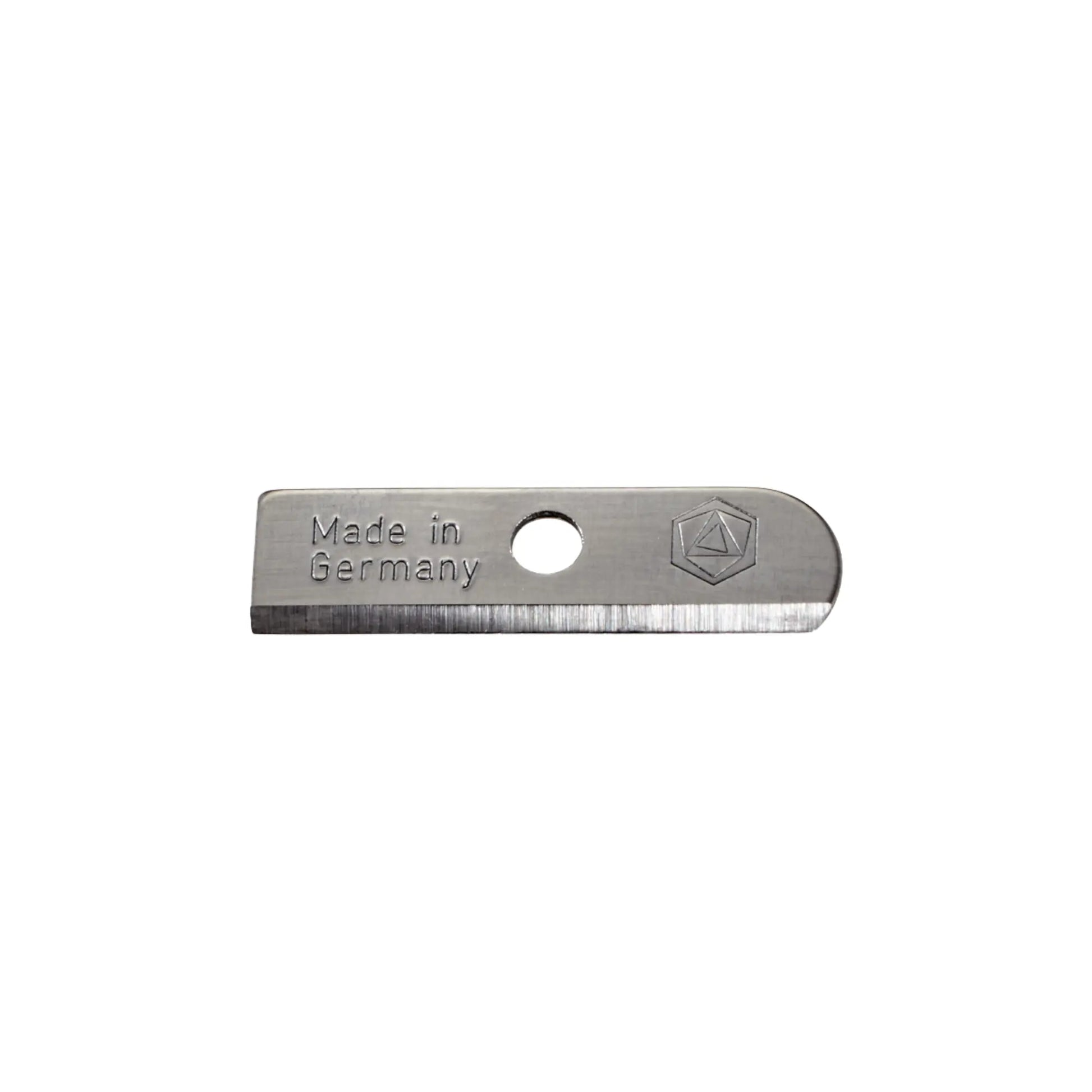 A single Stockmar Dual Wooden Pencil Sharpener Replacement blade