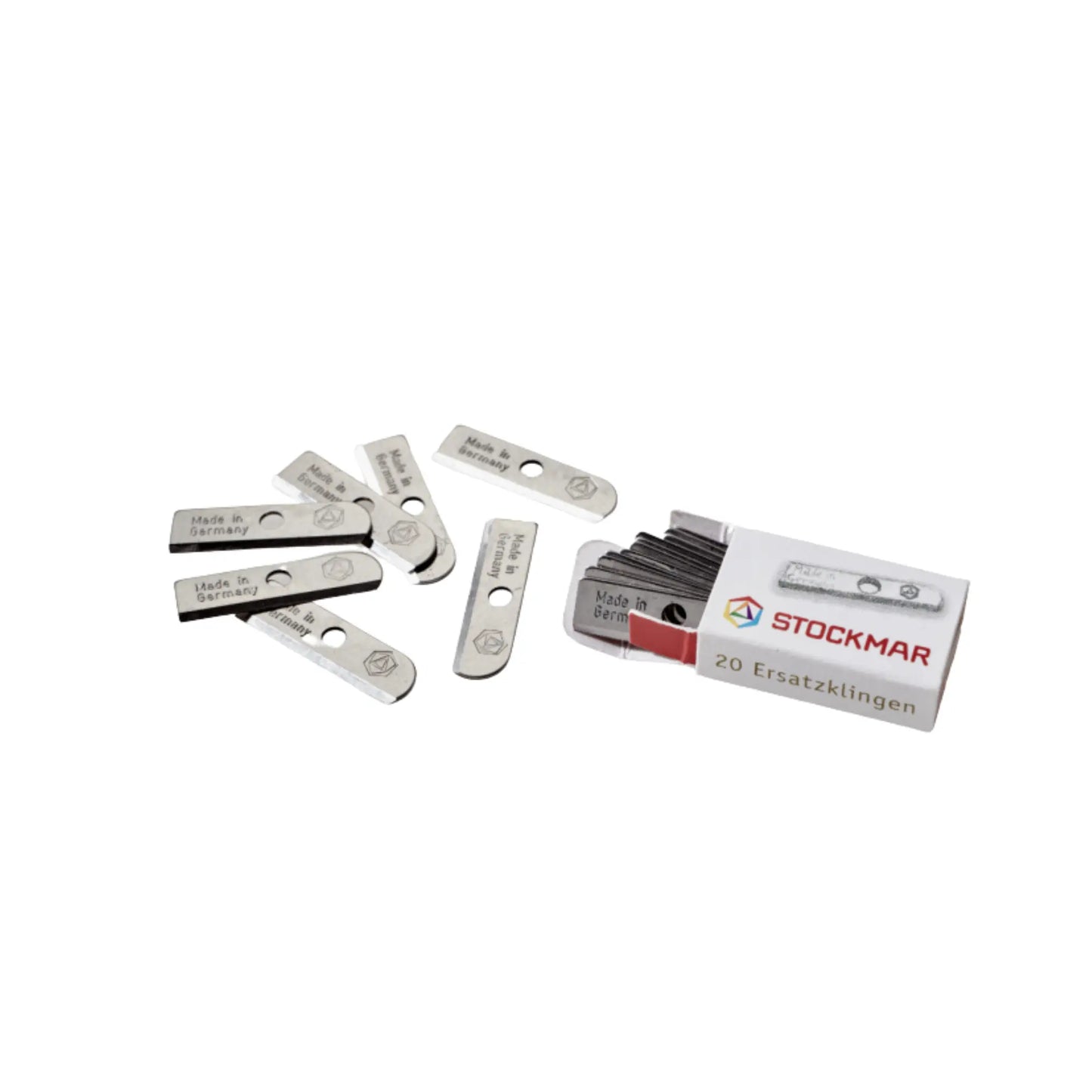 Box of Stockmar Dual Wooden Pencil Sharpener replacement blades
