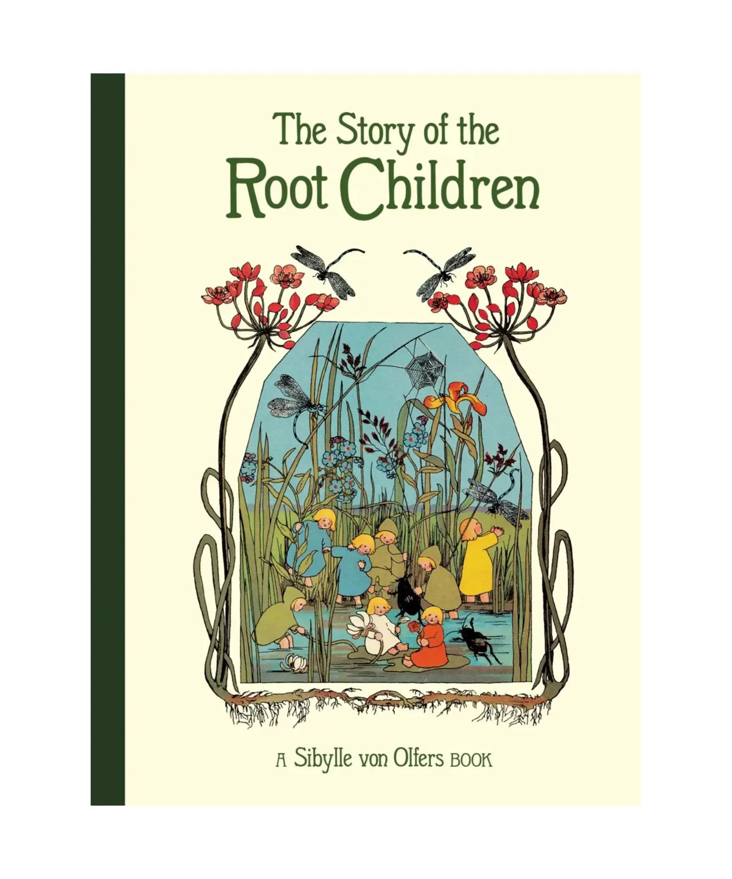 Full-size edition of The Story of the Root Children by Sibylle von Olfers with illustrated root children book cover