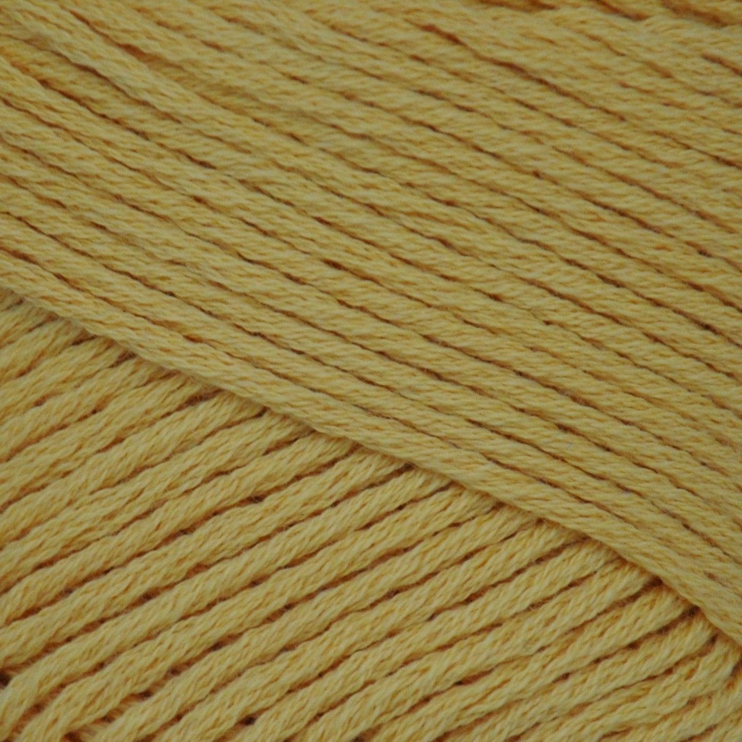 Brown Sheep Cotton Fleece DK yarn in sunbeam yellow