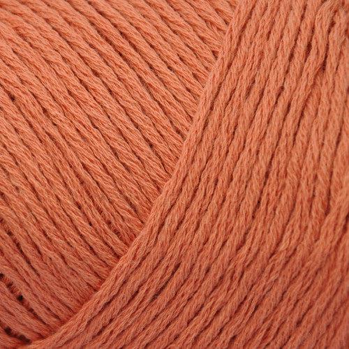 Brown Sheep Cotton Fleece DK yarn in terra cotta