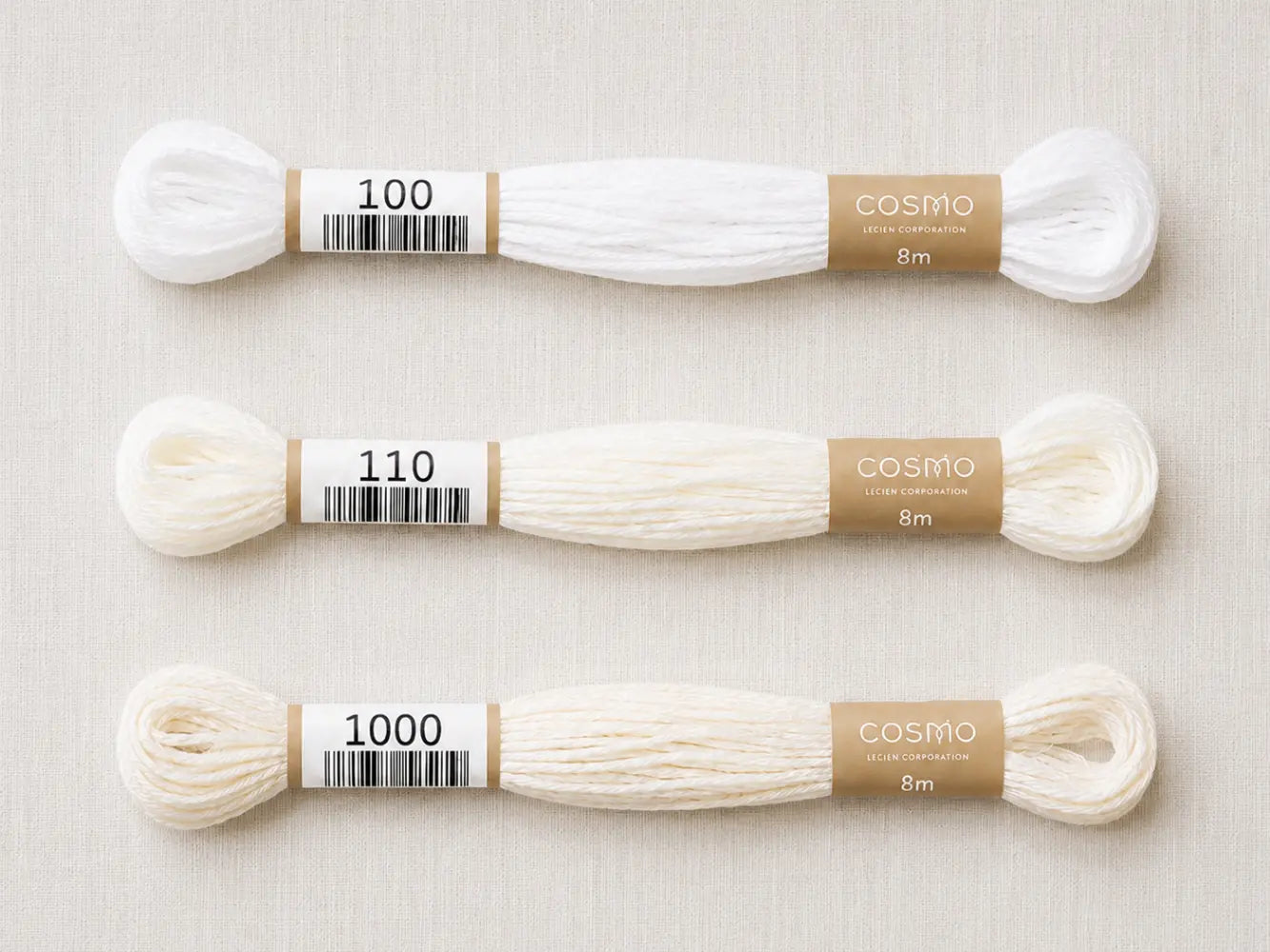 Black & White Embroidery Floss