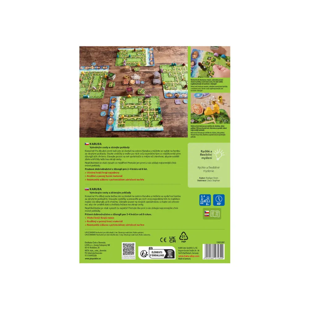 Karuba – Tile Laying Puzzle Game for Families 8+ yrs