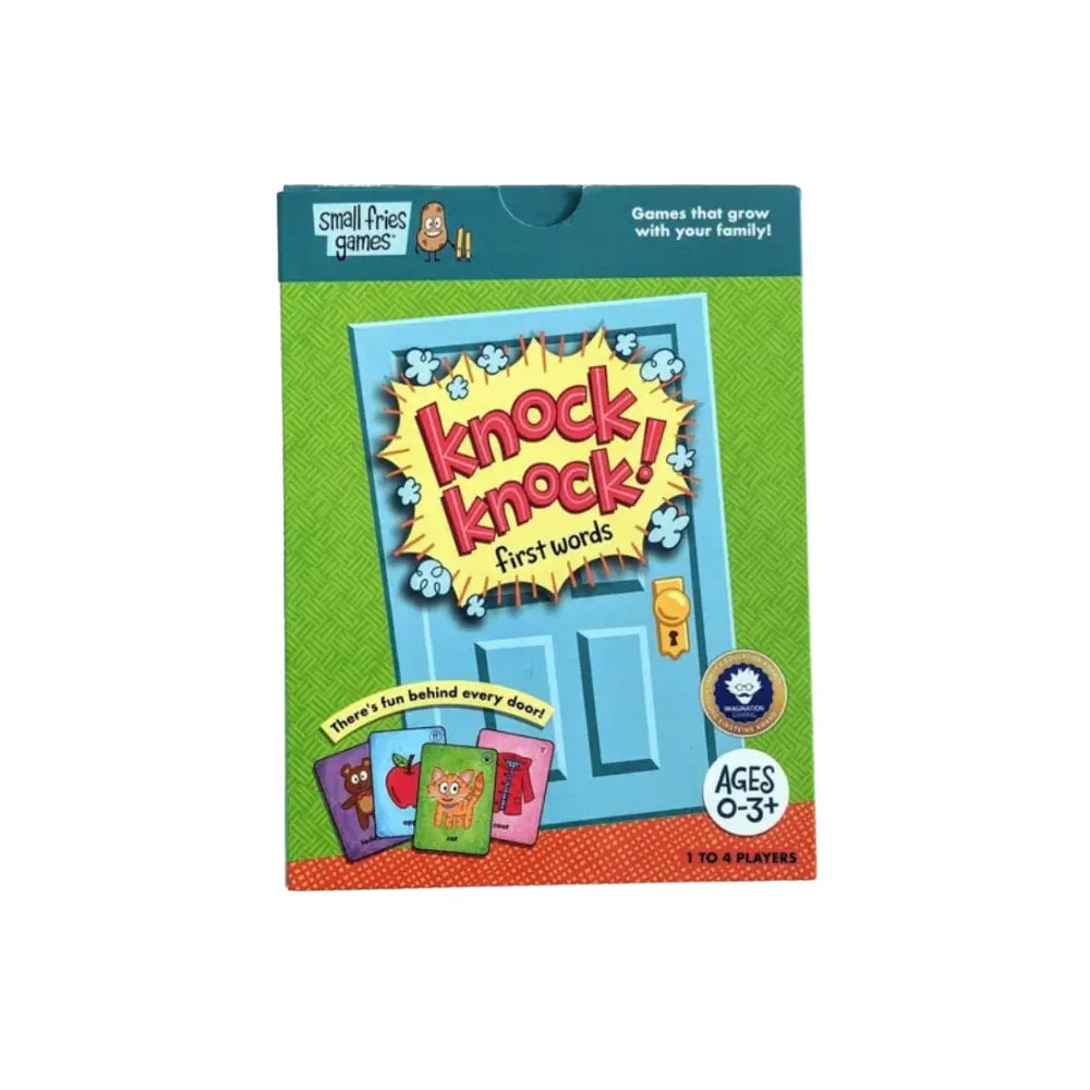 Toddler Game: Knock Knock - A First Words Game Cover on a White Background