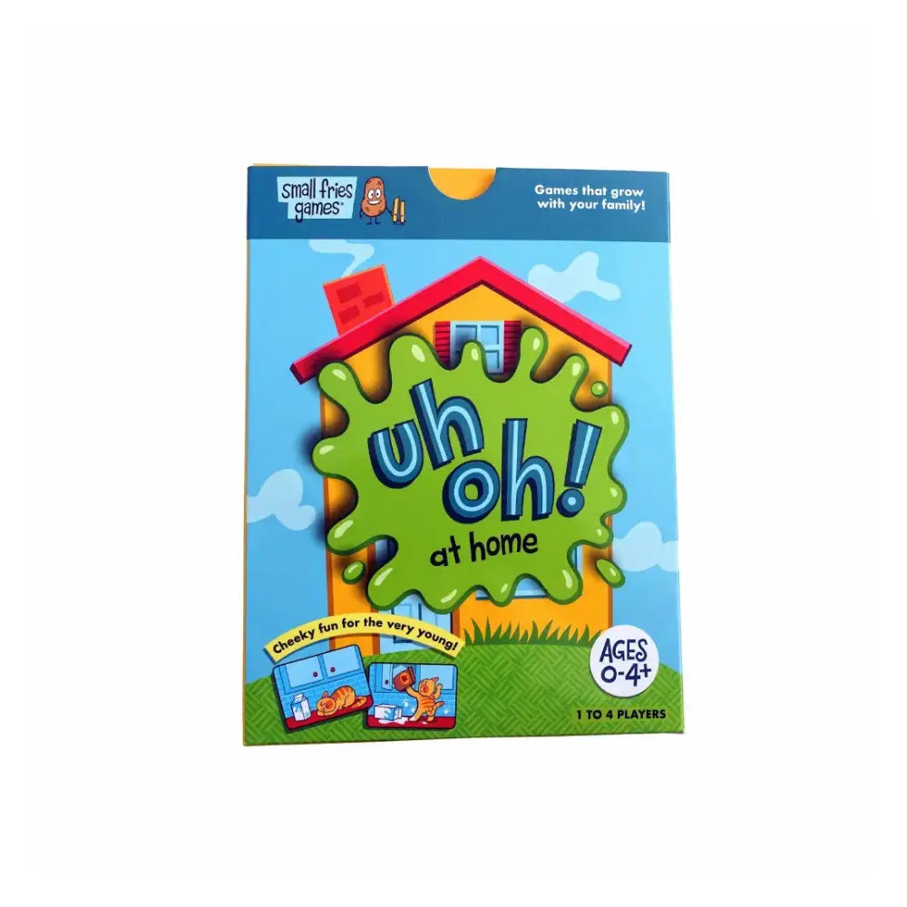 Toddler Game: Uh Oh Cover on a White Background