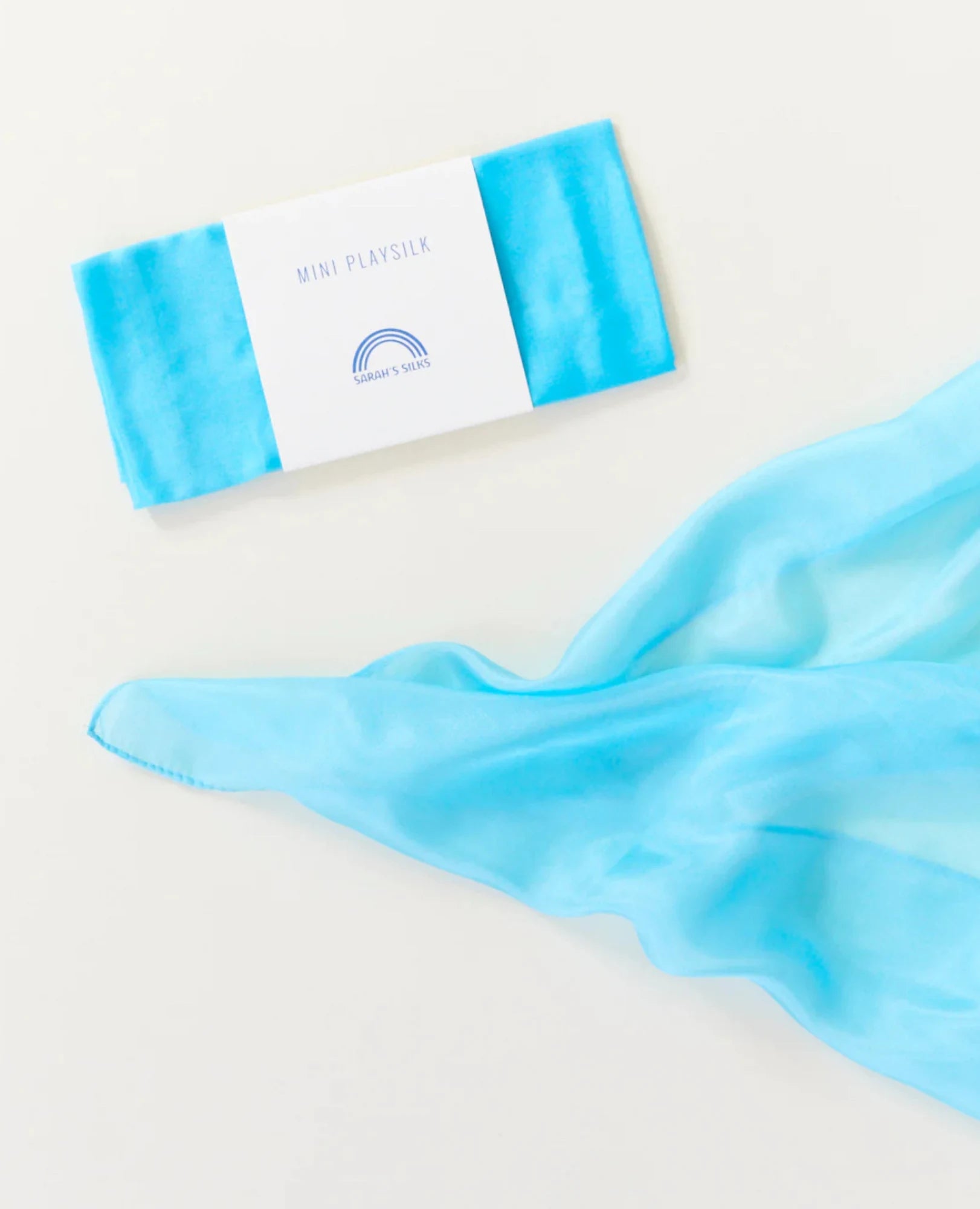 mini playsilk by Sarah's Silks in turquoise