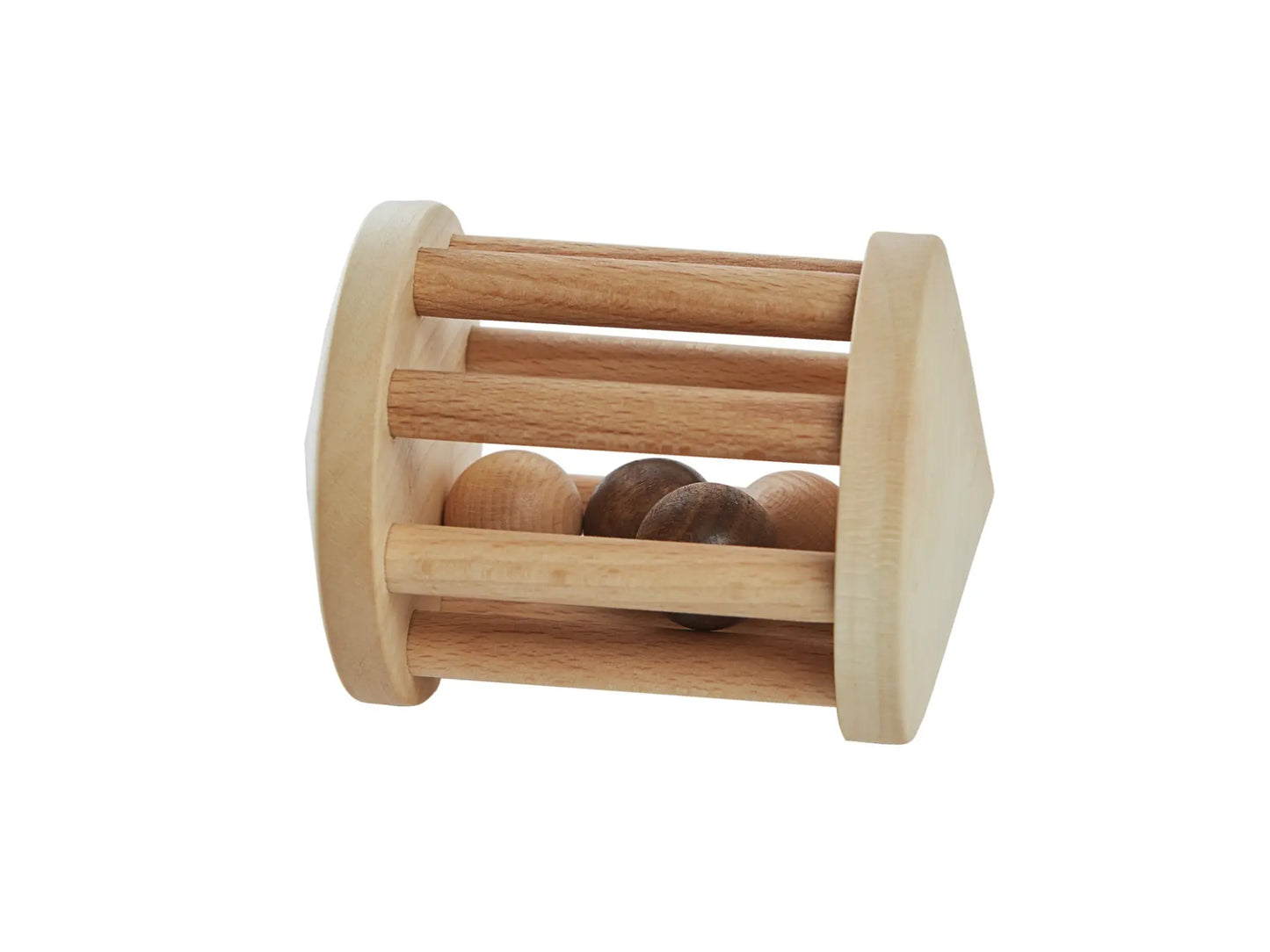 Turtle Dove Wooden Baby Rattle – Alder & Alouette