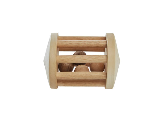 Turtle Dove Wooden Baby Rattle – Alder & Alouette