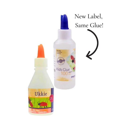 Art Makes Sense Kids Glue – Non-Toxic, Washable Craft Glue (Formerly Ukkie)