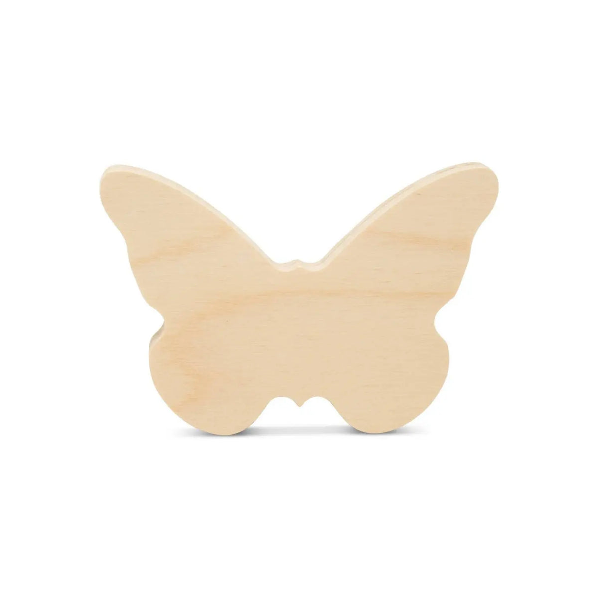 Unfinished birch wood butterfly craft blank for spring crafts and seasonal nature tables