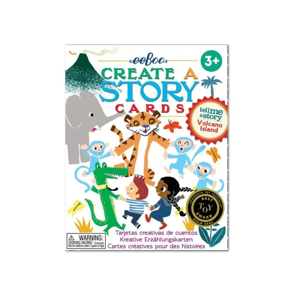Volcano Island Story Cards – Award-Winning Creative Storytelling Game 3-8 yrs