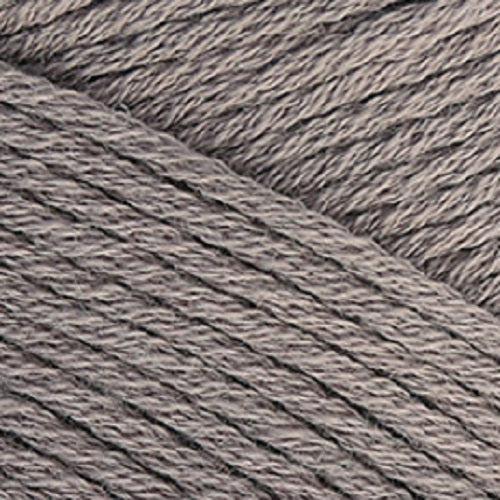 Brown Sheep Cotton Fleece DK yarn in weathered barnwood