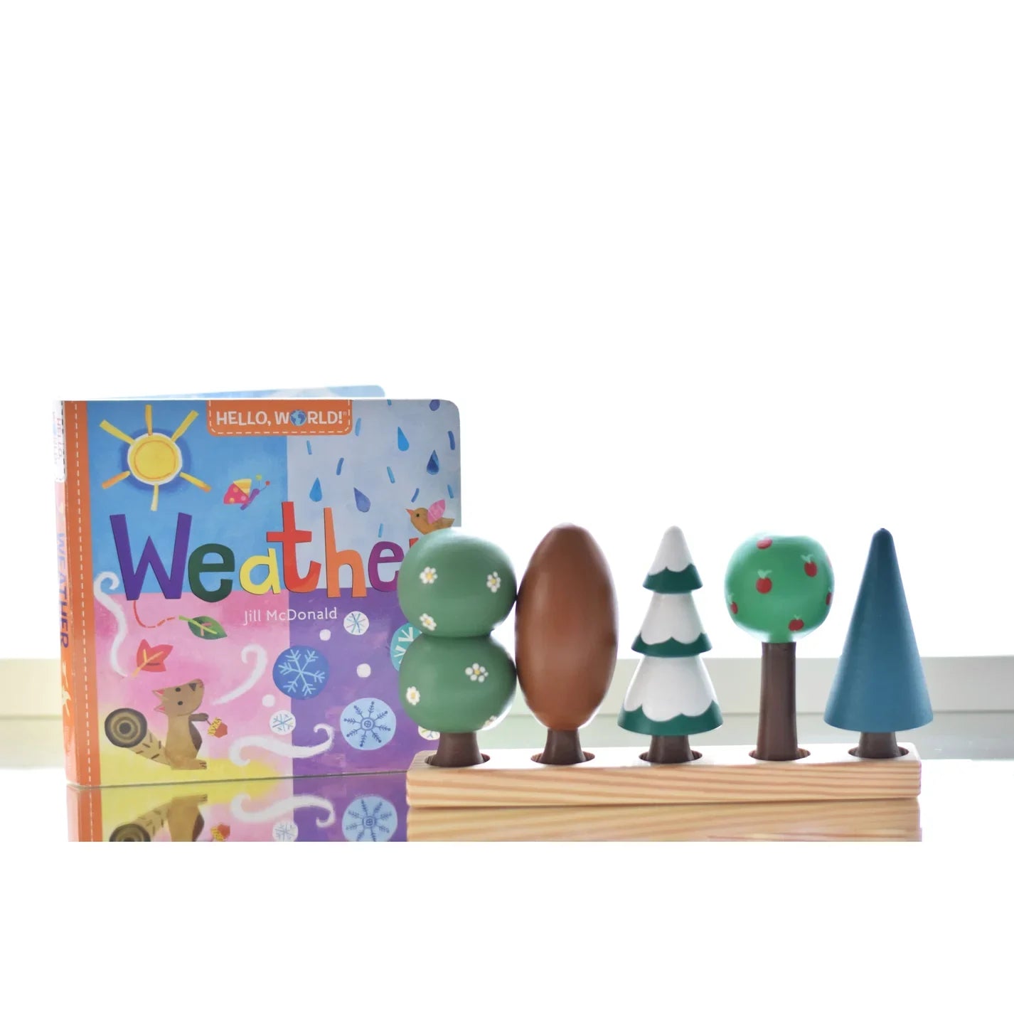 Wooden Toys | All Seasons Wooden Play Tree Set - Alder & Alouette