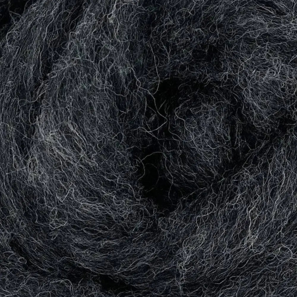 Close-up of a ray wool sliver called wind storm
