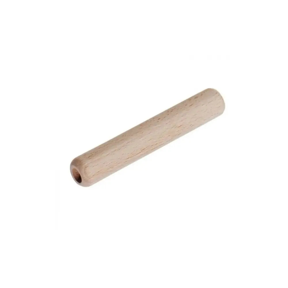 wooden pencil holder for jumbo thick pencils on a white background