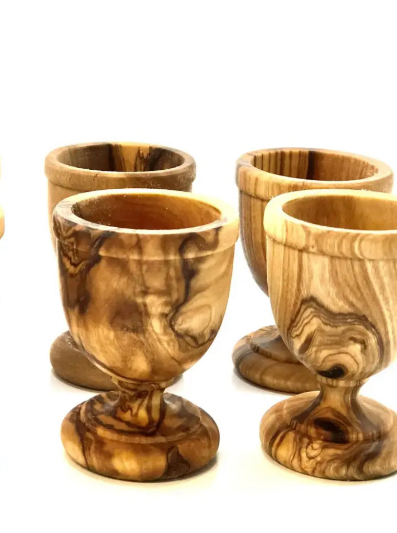 Pretend Play Dishes - Wooden Goblet