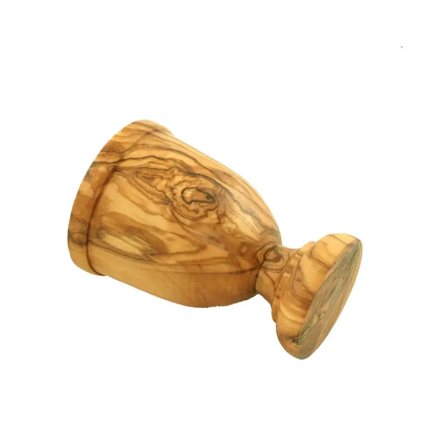 Wooden Pretend Play Goblet – Handcrafted Olive Wood for Imaginative Play
