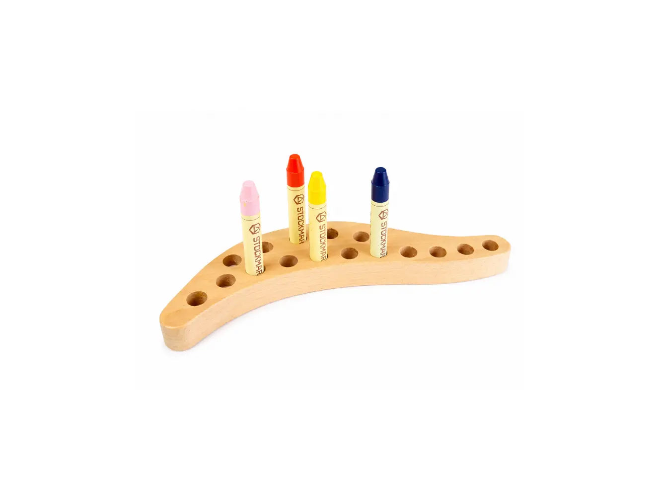 wooden stick crayon holder for thick crayons