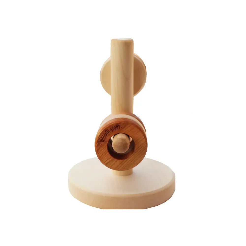 Montessori horizontal stacker wooden baby toy by Wooden Story