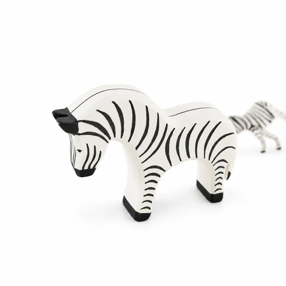 Wooden Zebra Toy