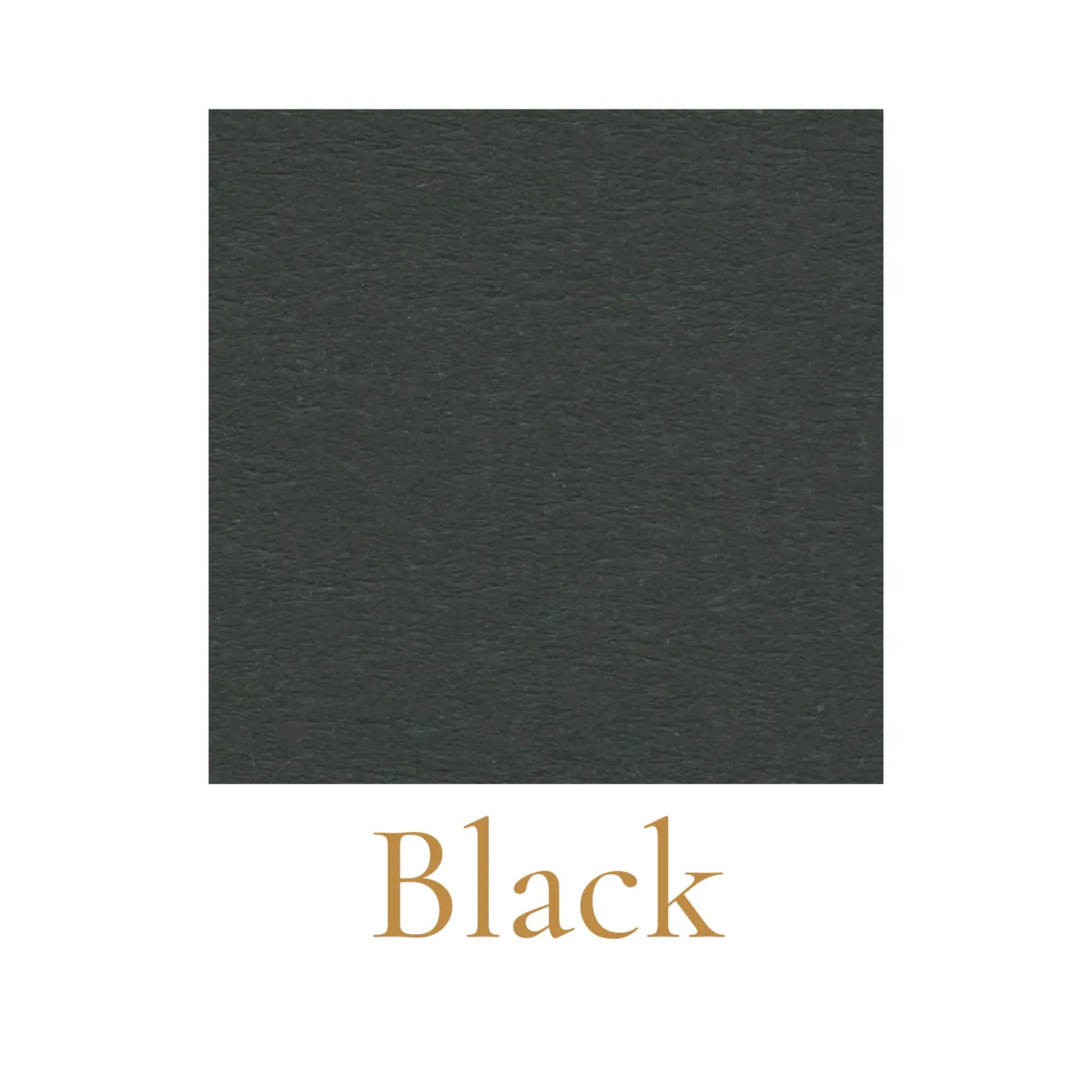 Heavyweight woodless English cardboard color swatch in black