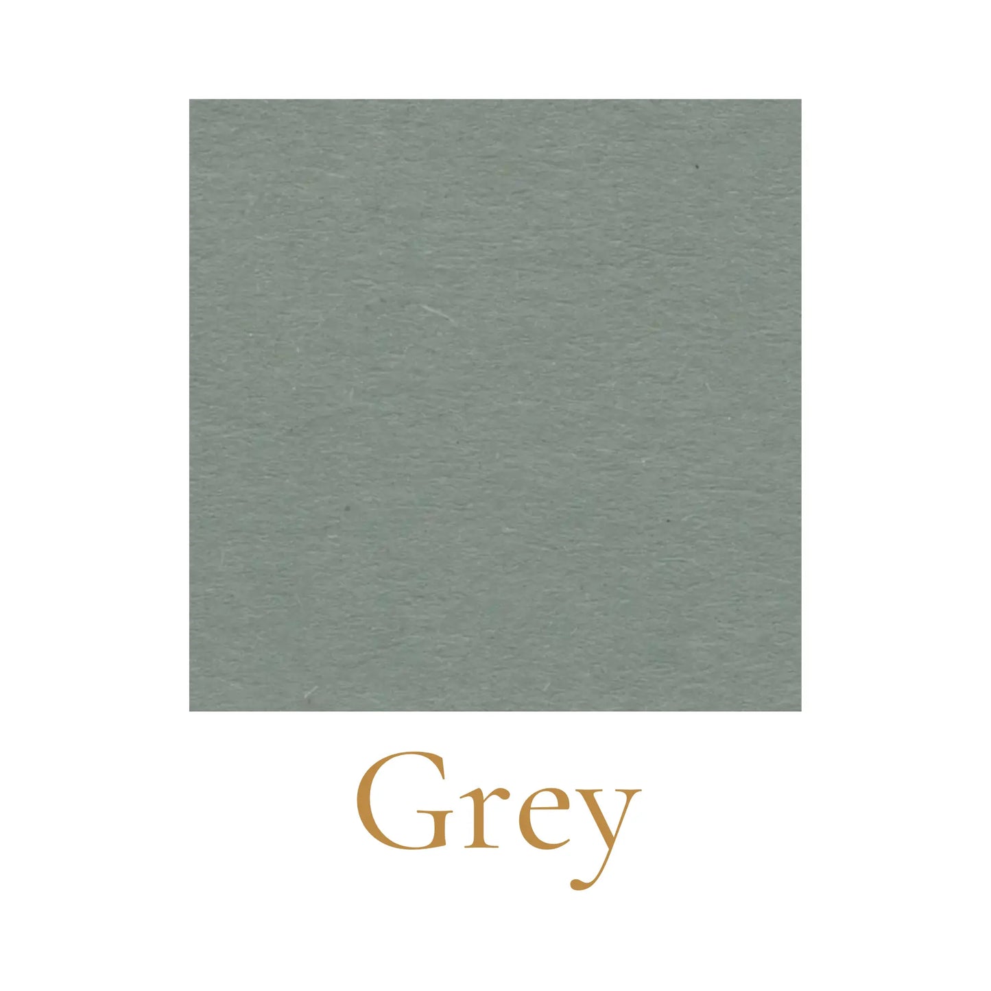 Heavyweight woodless English cardboard color swatch in grey