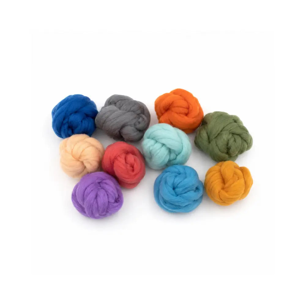Felter’s Flowing Wool Roving (⅛ oz) – U.S. Milled Wool for Needle Felting