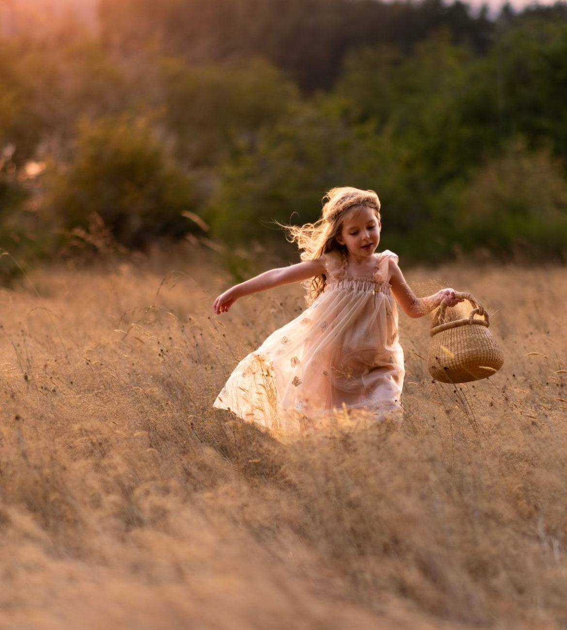 Children’s Kettle Basket | Foraging Basket - Alder & Alouette