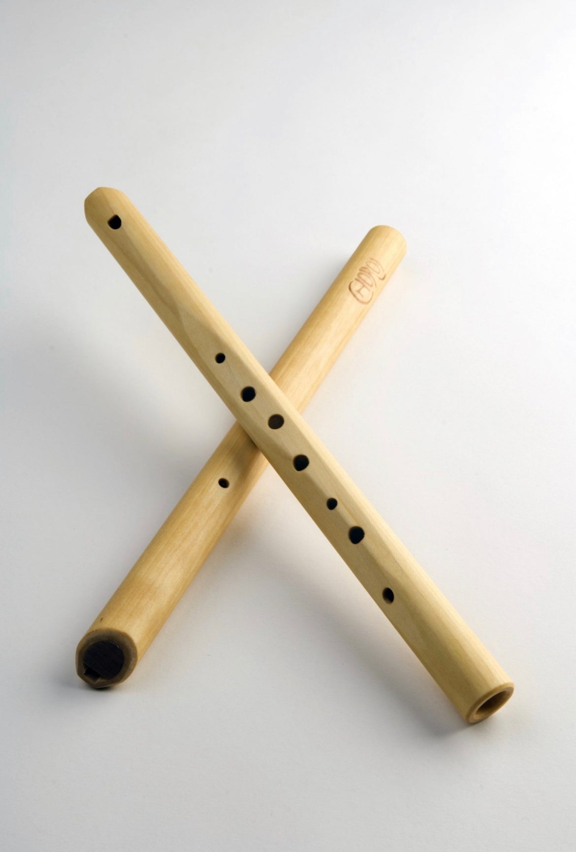 Choroi Diatonic C Flute, No Tone Block  - Alder & Alouette