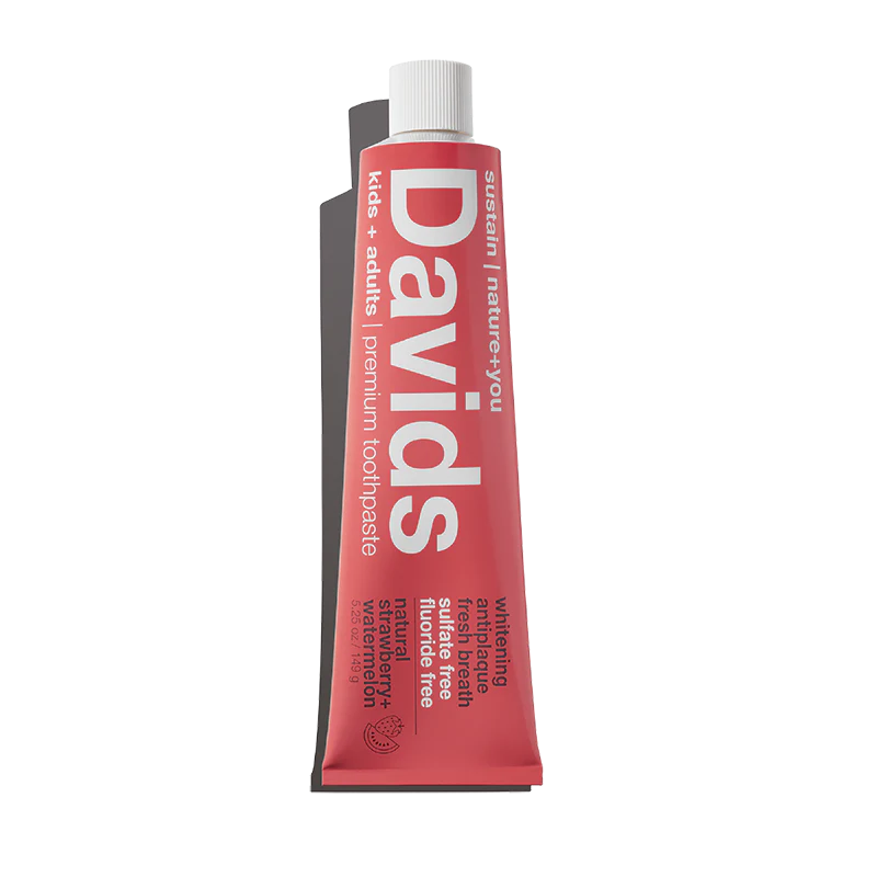 Davids Kids Toothpaste - Strawberry Watermelon - Alder & Alouette 
