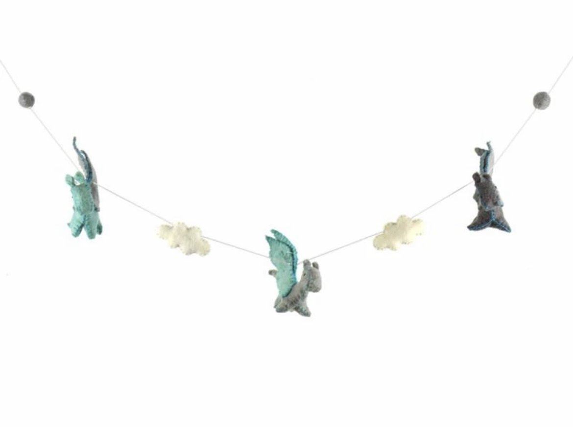 Dragon Decor  | Garland Decor | Dragon Garland - Alder & Alouette