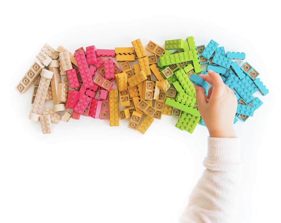 Eco Bricks™ | Wooden Bricks | Construction Toys - Alder & Alouette