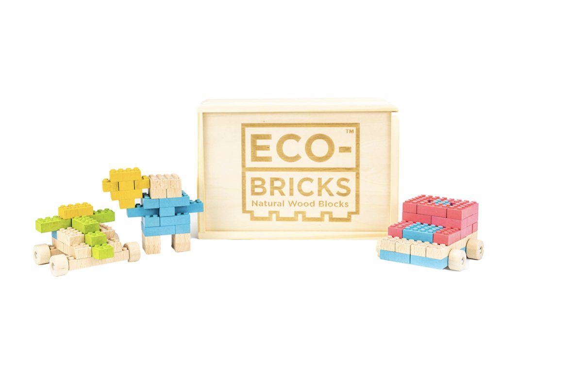 Eco Bricks™ | Wooden Bricks | Construction Toys - Alder & Alouette