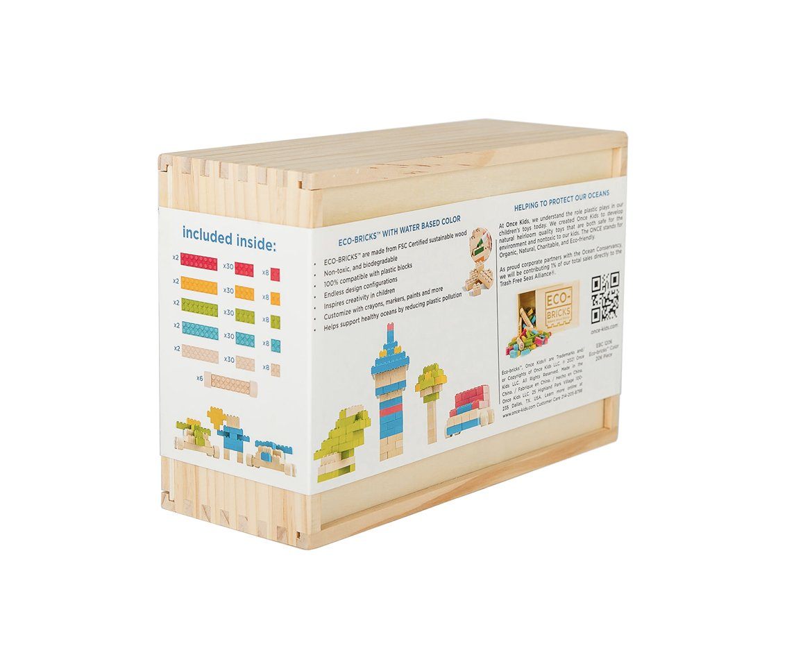 Eco Bricks™ | Wooden Bricks | Construction Toys - Alder & Alouette