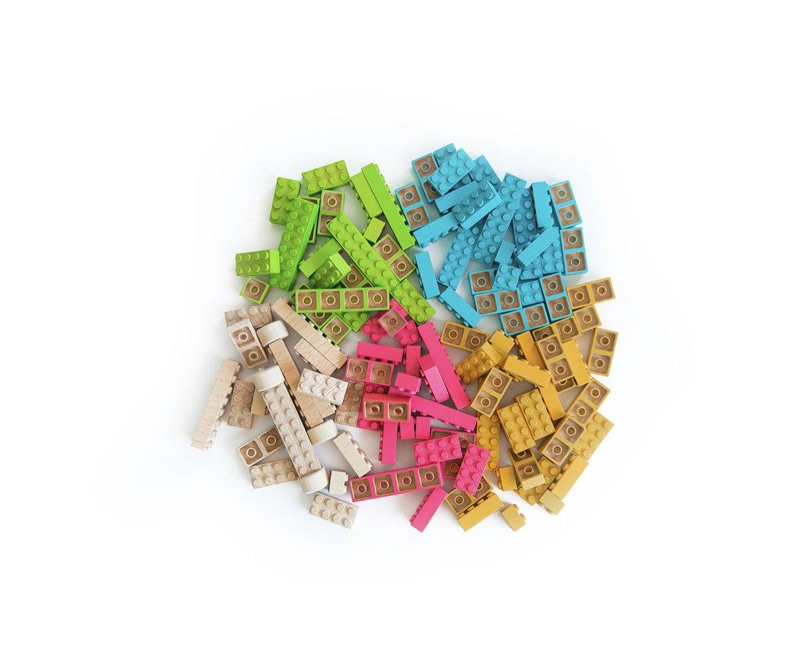 Eco Bricks™ | Wooden Bricks | Construction Toys - Alder & Alouette
