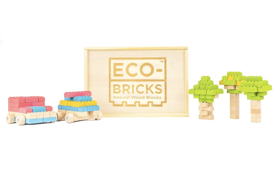 Eco Bricks™ | Wooden Bricks | Construction Toys - Alder & Alouette