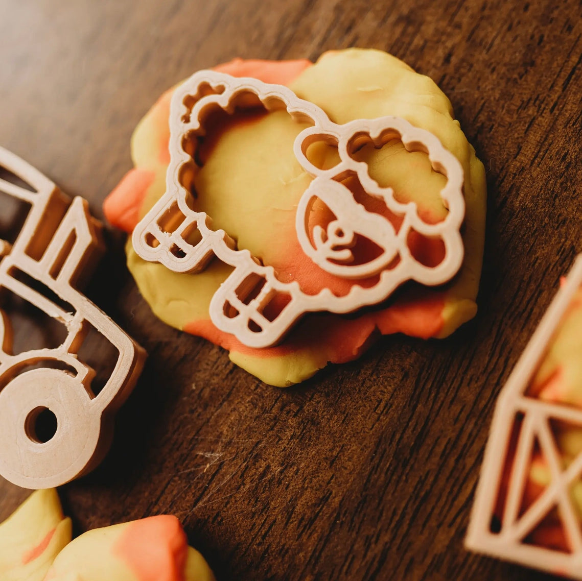 Eco Cutter Set for Play Dough, Farm Set  - Alder & Alouette