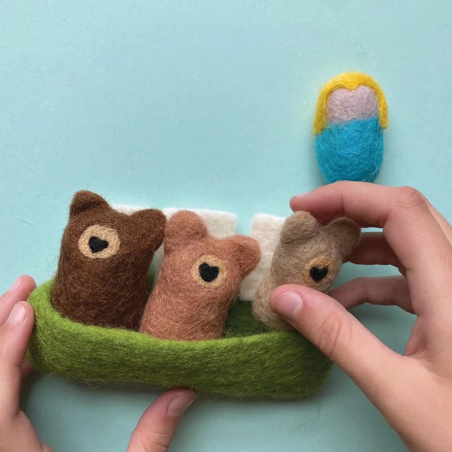Goldilocks and the Three Bears Storytelling Props