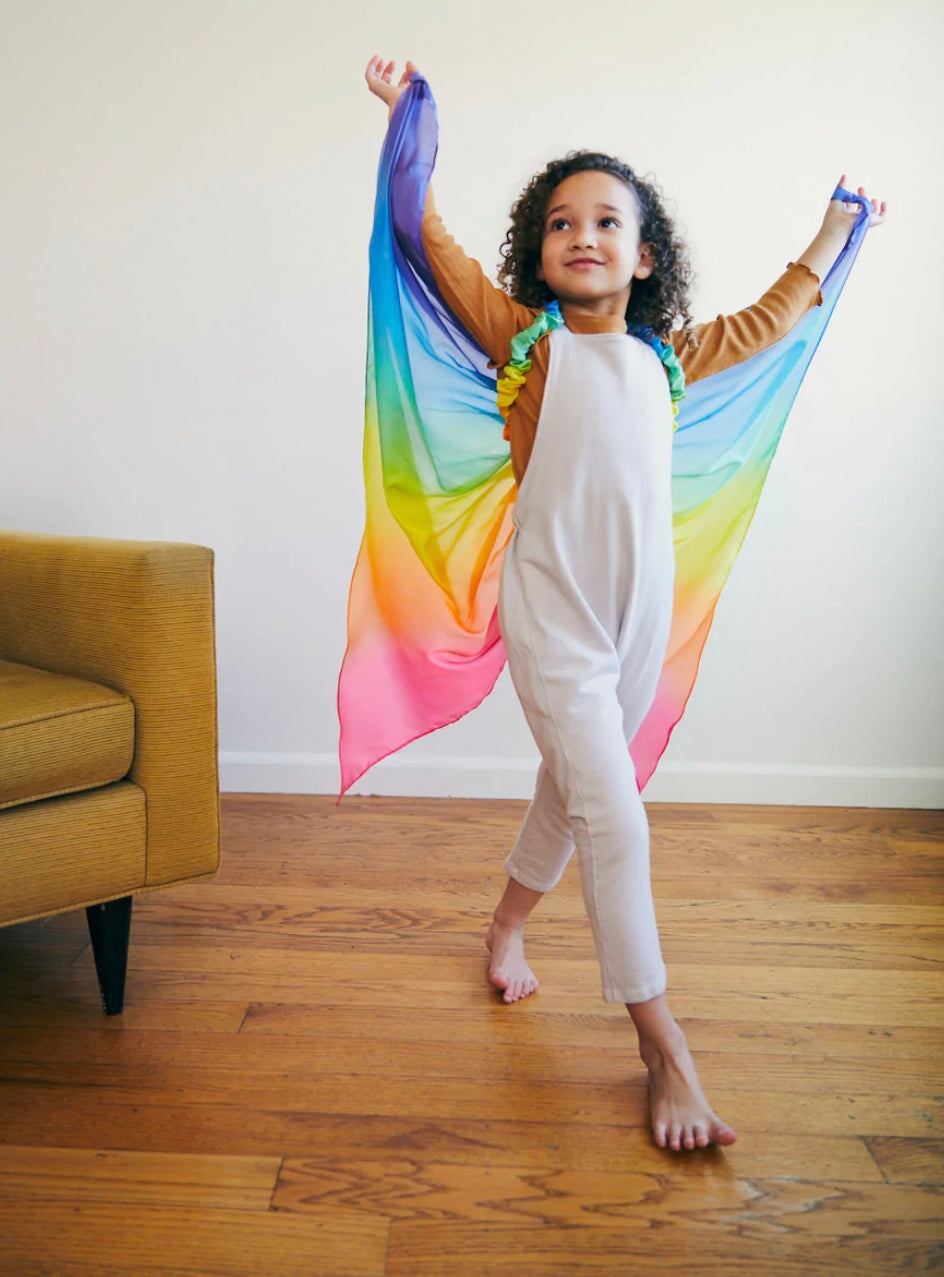 Silk Fairy Wings for Dress Up Pretend Play - Alder & Alouette