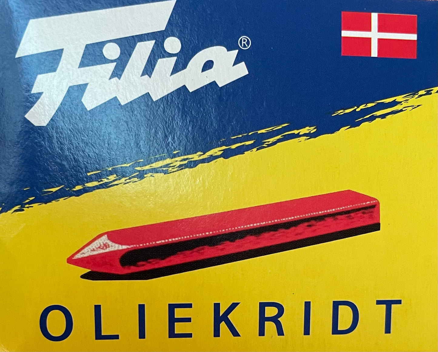 Filia Hard Oil Crayons, 12 Black - Alder & Alouette