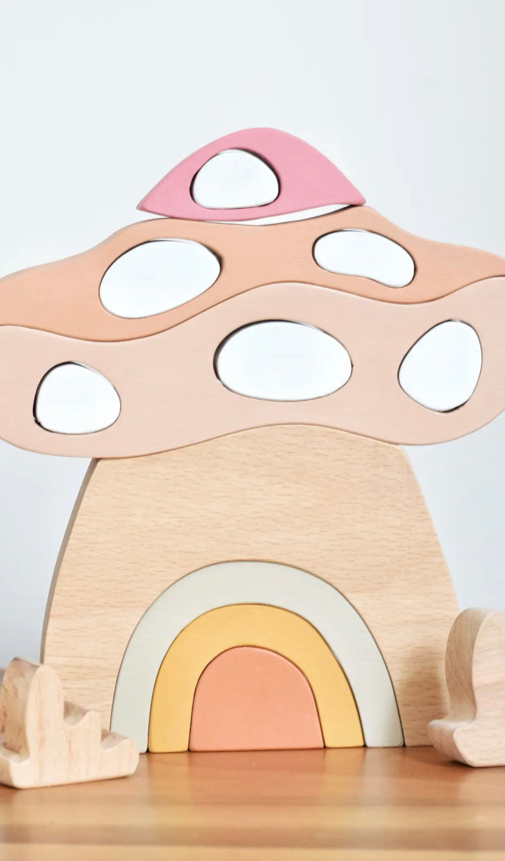 Giant Mushroom House | 3D Puzzle | Wooden Puzzle - Alder & Alouette