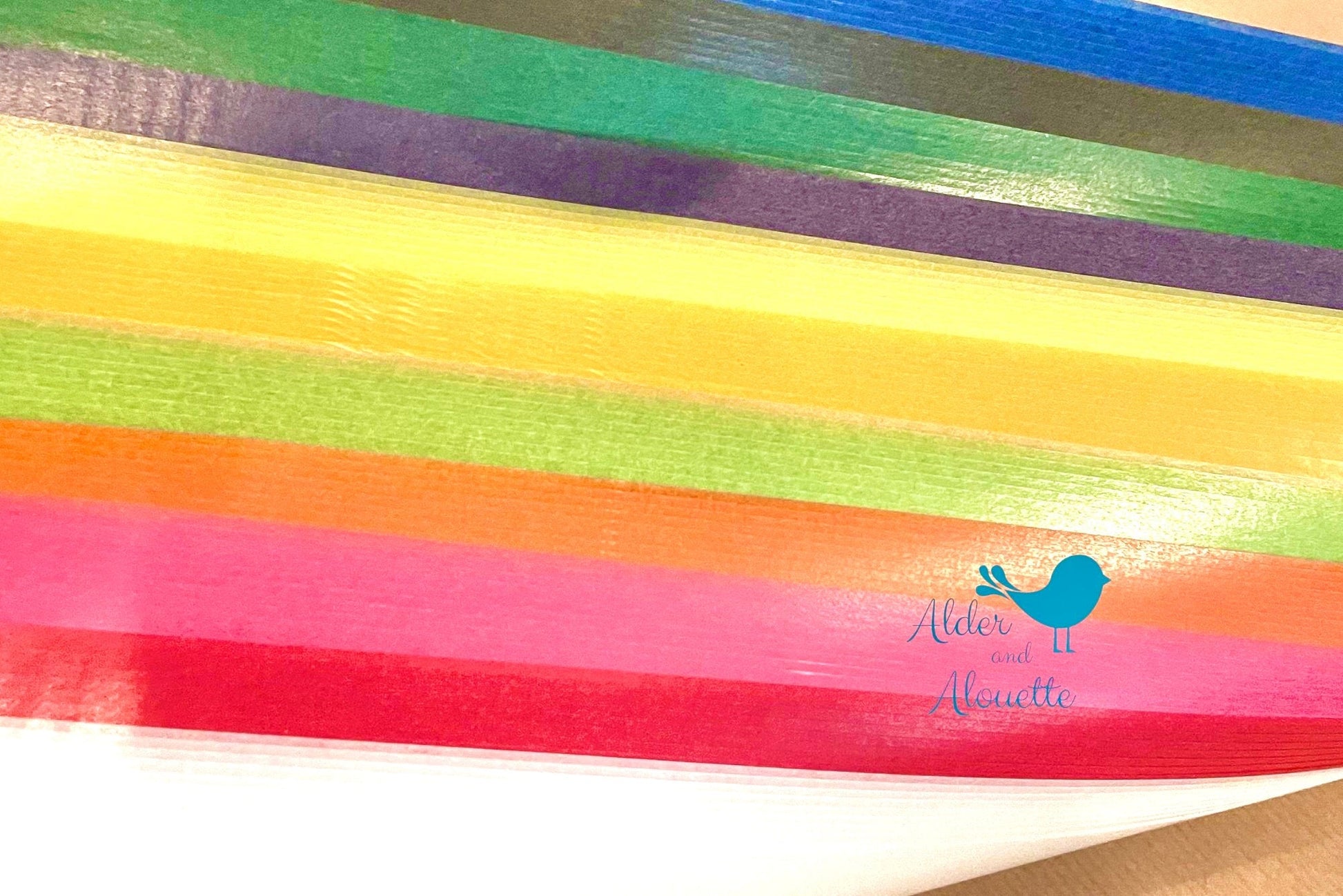 Large Kite Paper, 11 Colors - Waldorf Window Stars - Alder & Alouette